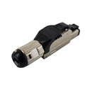 RJ45 Cat6a Shielded Field Termination Tool-Less Plug (Solid or Stranded) (8P 8C) - IP20