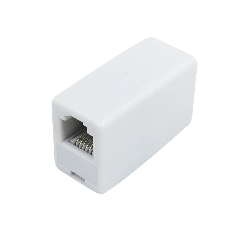 RJ12 to Female Coupler - White