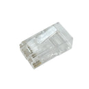 RJ45 1 Piece Cat6 Plug for Round Cable (Solid or Stranded) (8P 8C)
