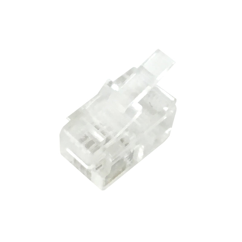 RJ9 Hand-Set Plug for Flat Cable 4P 4C