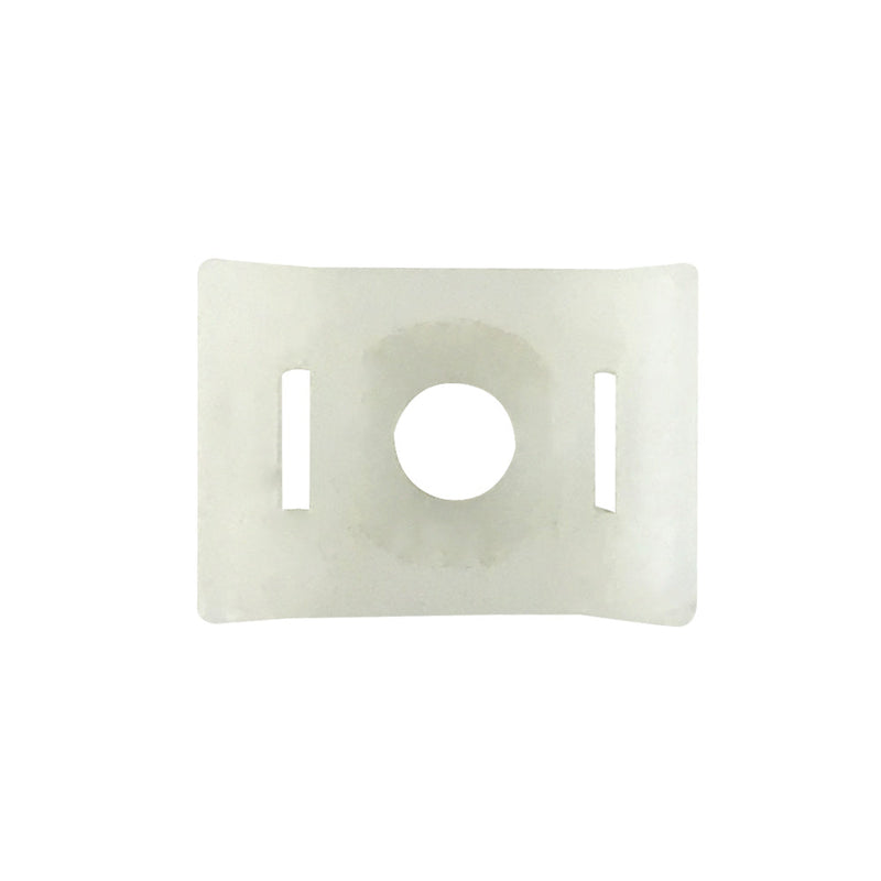 Cable Tie Screw Mount Base - Pack of 100