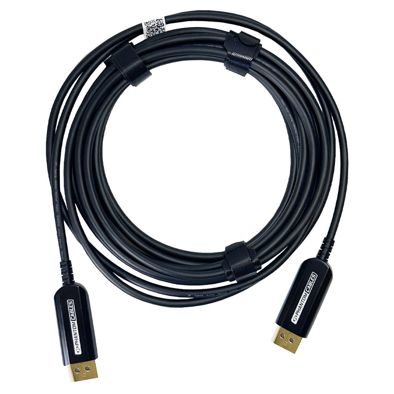 DisplayPort 8K@60Hz AOC Active Optical Cable - 40Gbps V2.0Cable - CMP Plenum Rated
