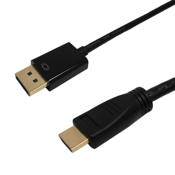NXT Technologies™ 6' Display Port to Display Port Audio/Video Cable, Male  to Male, Black (NX60395)