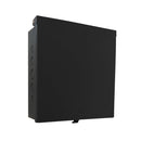 Enclosure Box 12" x 12" x 4", Indoor/Outdoor Non-Metallic, NEMA 3R Rated - Black