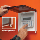 Keypad Indoor/outdoor enclosure 7.5” x 7.75” x 1.5”- Clear Cover