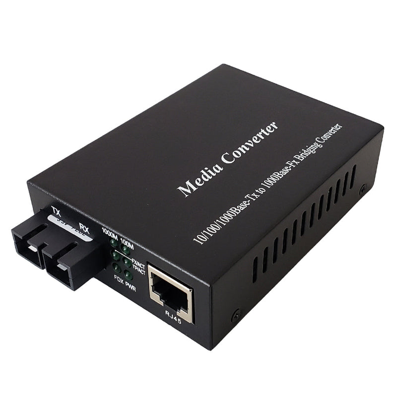 10/100/1000 Multimode Media Converter 550m SC 850nm