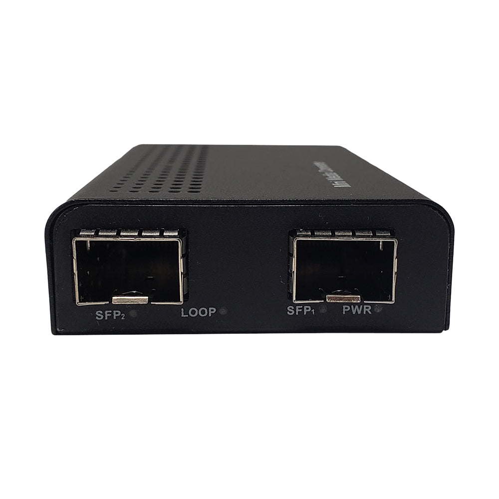 10G Multimode to Singlemode Duplex Fiber Converter