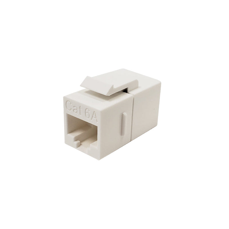 Cat6a RJ45 to Female Keystone Jack