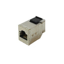 RJ45 Keystone Jack, Female to Female Cat6 Shielded
