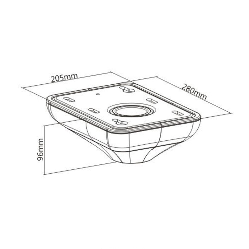 Video Wall Ceiling Mount - Ceiling Plate