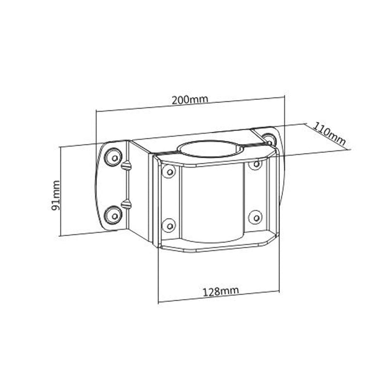 Video Wall Ceiling Mount - Joining Collar