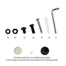 Anti-Theft Security Tablet Mount for iPad 2, 3, 4 & iPad Air, Air 2 - Black