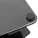 TV Stand with Shelf - Adjustable Height - Fits Sizes 37-70 inches, Maximum VESA 600x400