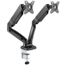 Desktop Display Mount, Full Motion, Dual Screen, VESA 100x100 (17-32 inch)