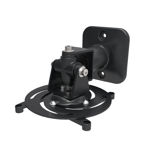 Projector Wall/Ceiling Mount, 4 Arm Tilt & Rotate Adjustable Length 220mm Black