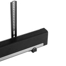 Sound Bar Holder for Below or Above TV - Black (Pair)