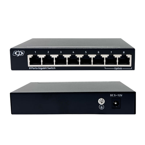 16-Port 10/100/1000Mbps Gigabit Ethernet Network Switch - Desktop/Wall