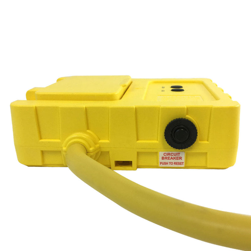 5-15P to Duplex Junction Box with Built-in GFCI - SJTW