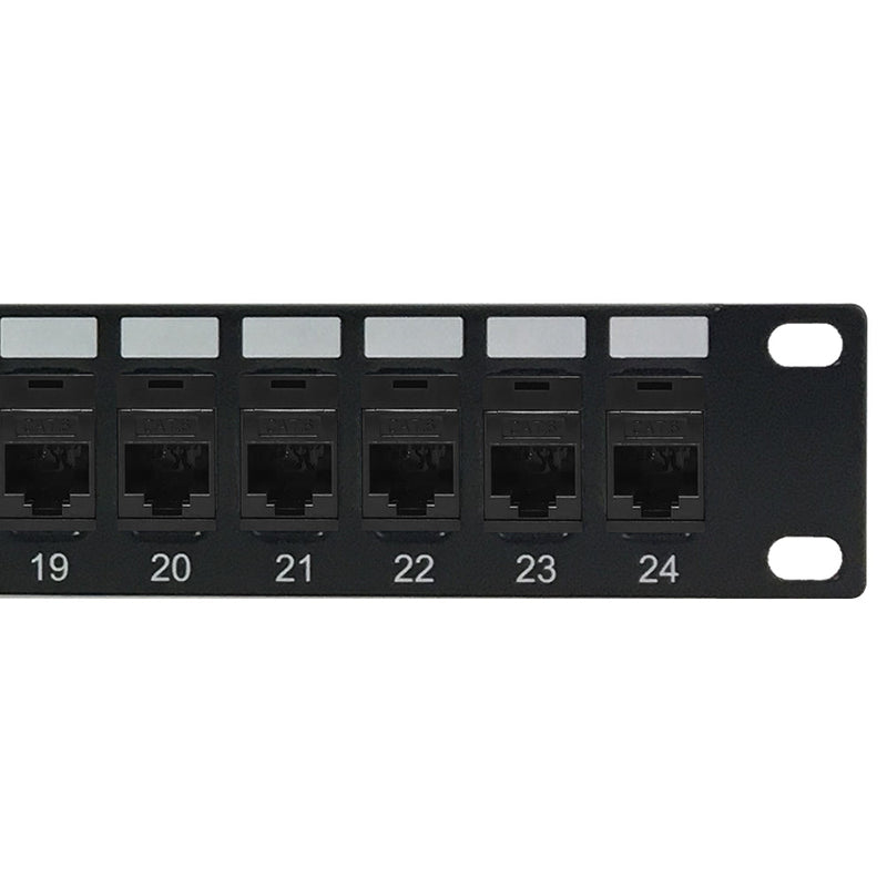 Path Panel 24 24-Port CAT6 Patch Panel, 19