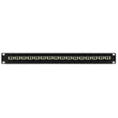 16 Port LC/LC Multimode 62.5u Duplex Patch Panel - 19" Rackmount 1U
