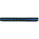 24 Port LC/LC Singlemode 9u Duplex Patch Panel - 19" Rackmount 1U