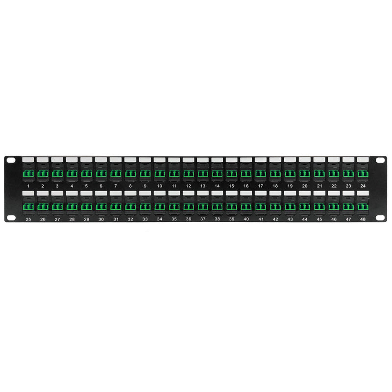 48 Port LC/LC APC Singlemode 9u Duplex Patch Panel - 19