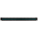 24 Port LC/LC Multimode 50u OM3/4 Duplex Patch Panel - 19" Rackmount 1U