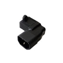 C14 left Angle to 5-15R Right Angle Power Adapter