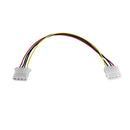 12 inch LP4 Male to LP4 Female Internal Power Cable