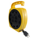 Extension Cord Reel with 4 Outlets - 5-15P to 5-15R - SJT