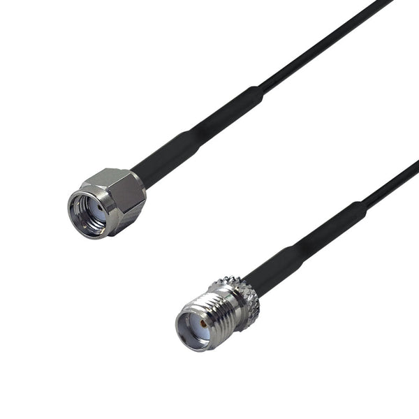 RG174 SMA-RP Reverse Polarity Male to SMA Female Cable
