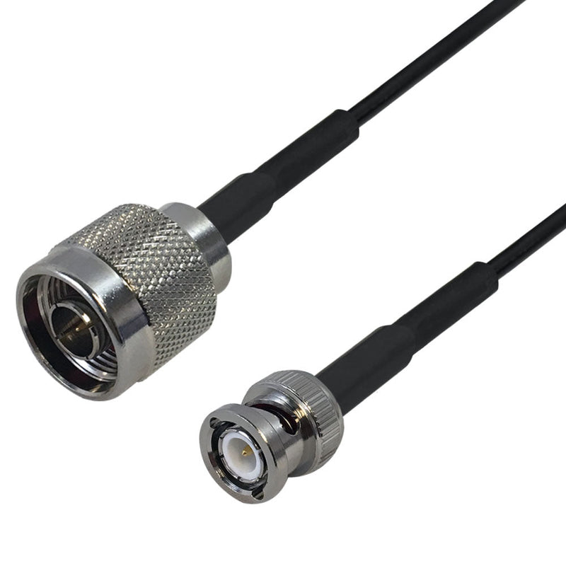 LMR-195 N-Type to BNC Male Cable
