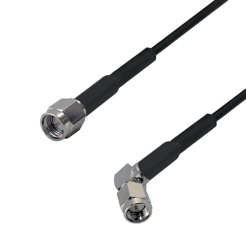 LMR-195 to SMA Right Angle Male Cable