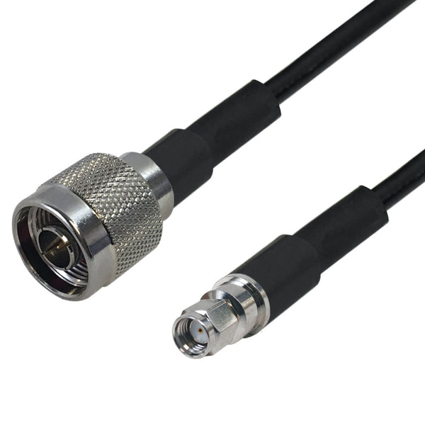 RF-400 N-Type to SMA-RP Reverse Polarity Male Cable