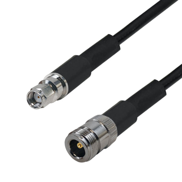 RF-400 N-Type Female to SMA-RP Reverse Polarity Male Cable
