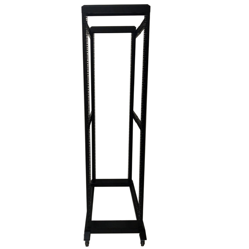 Four Post Relay Rack - 19 inch 42U, Square hole, Depth 24-36 inch