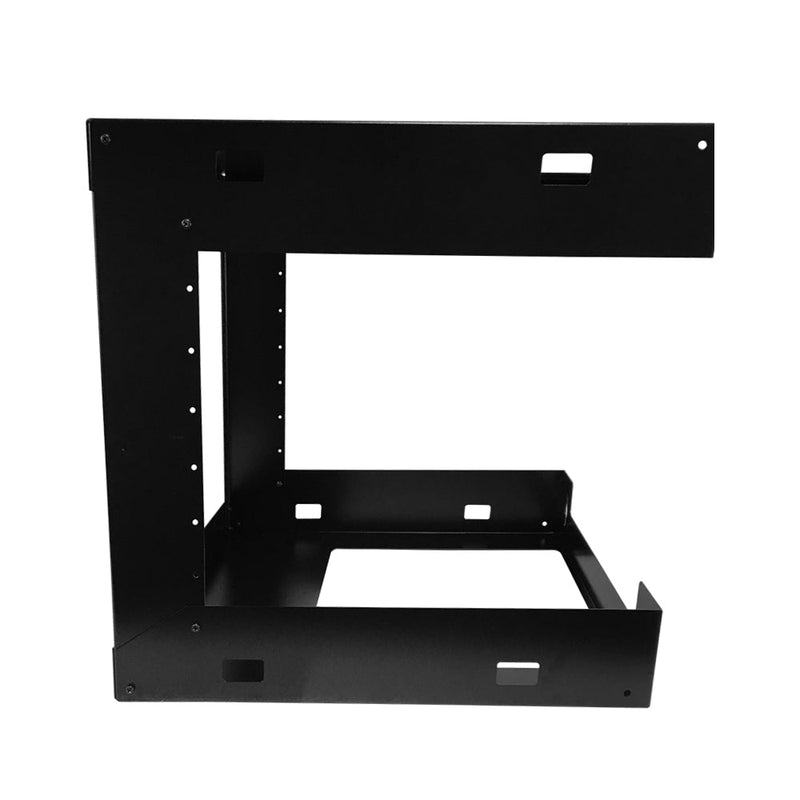 19 inch Open Frame Wall Mount Rack - 18 inch Depth - 8U