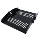 19 Inch Center Mount Vented Shelf (19 inch Depth) - 2U