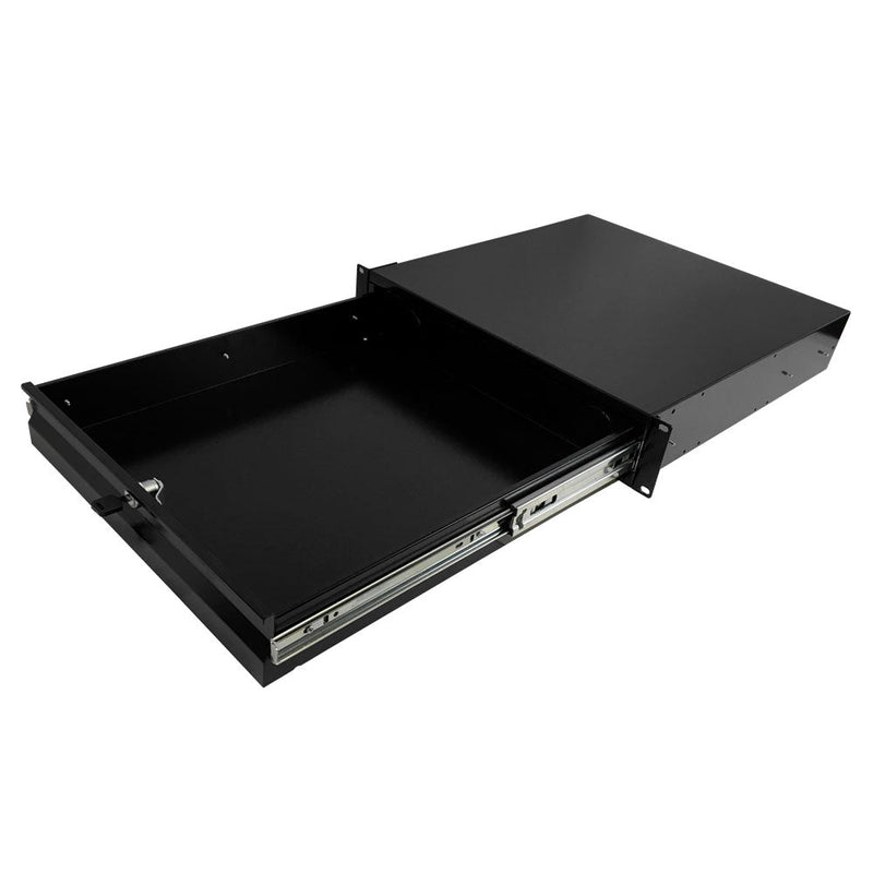 19 Inch Locking Drawer - 18 inch Depth - 2U