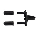 Rack Studs Series II - DUO - (Rail Thickness up to 3.2mm) - Pack of 50 - Black