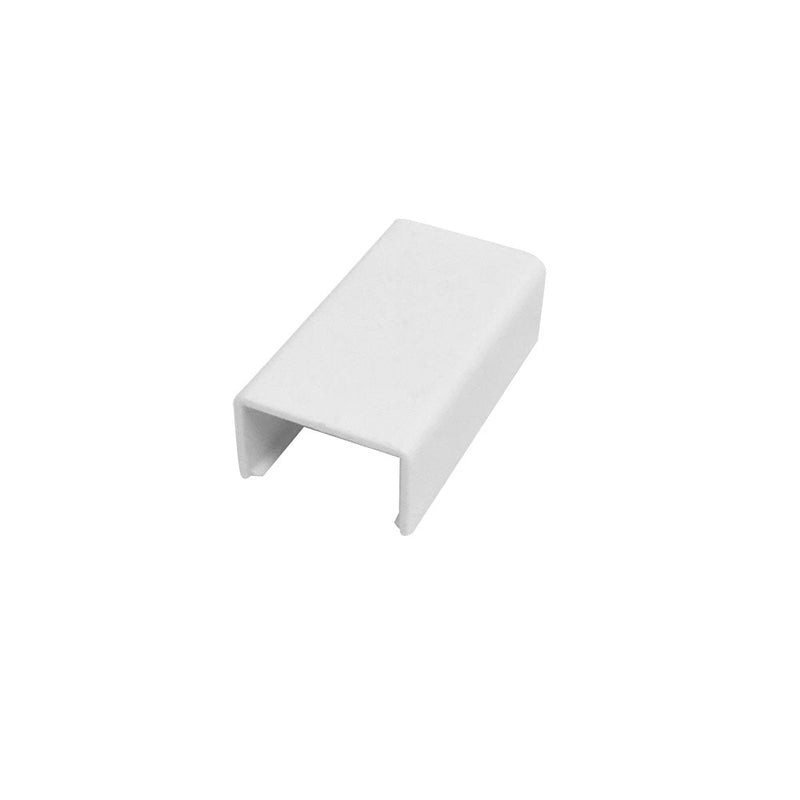 Coupler for 19mm x 11mm Raceway - White