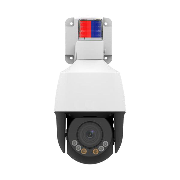 5MP PTZ IP Camera - 2.8~12mm - 4x Optical Zoom - Active Deterrent - IP66 - White