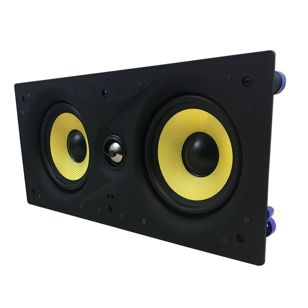 5.25 inch 2-Way Frameless In-Wall LCR Speaker - 100W Max Single