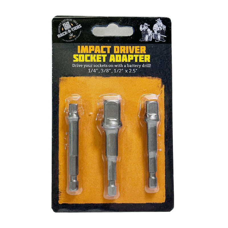 Impact Bit Socket Adapter Kit