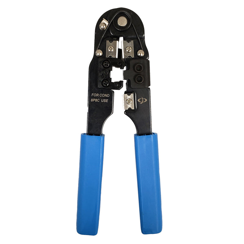 Crimp Tool for Modular Plugs RJ45 - Strip and Cut