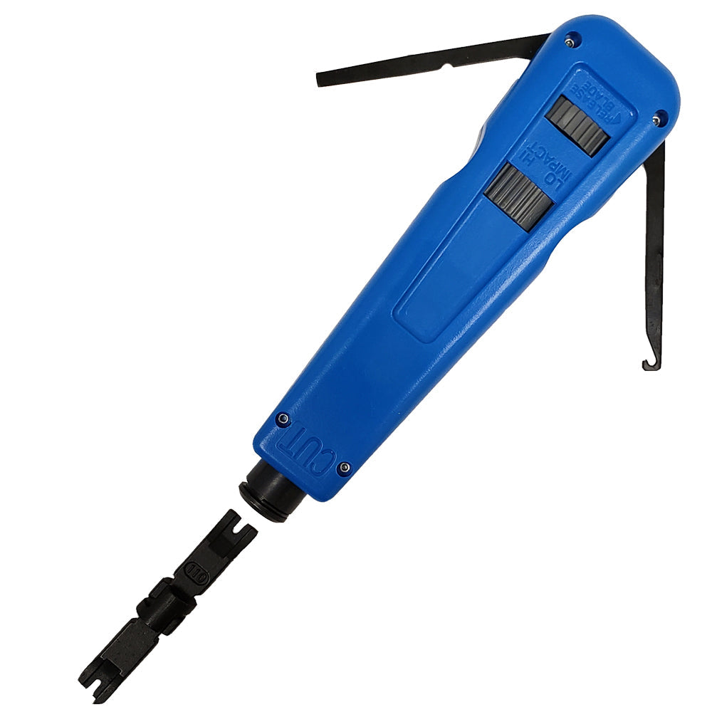 Impact Punchdown Tool - 110/88 Style - With Hook & Mini Screw Driver