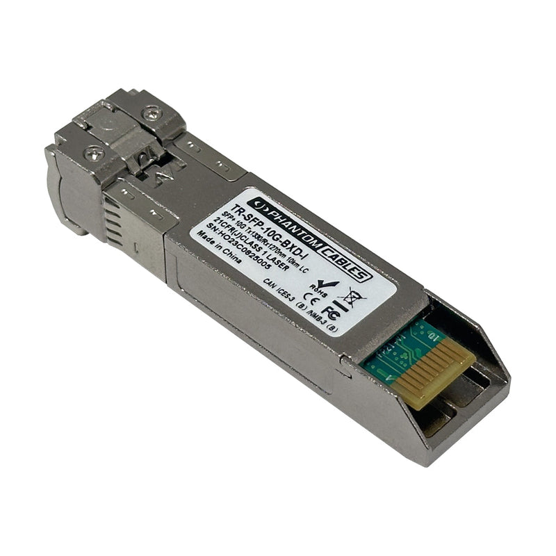 Cisco® 10G SFP+ Bi-Directional 1310nm/1270nm LC Transceiver - 10km