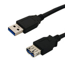 USB 3.0 A Male to A Female SuperSpeed Cable
