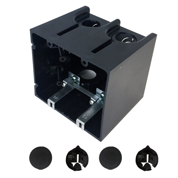 Outlet Box, Double Gang - Power or Low Voltage, New / Existing Construction