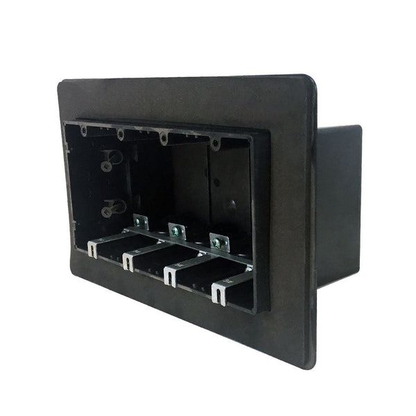 Vapour Barrier Box, Four Gang - Power, New Construction